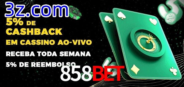 Promoções do cassino ao Vivo 858BET